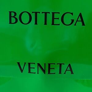 BOTTEGA VENETA Green shopping bag